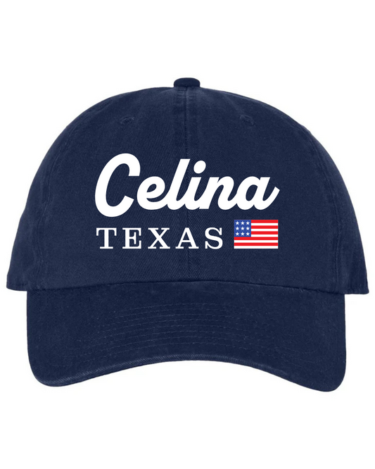 Celina Texas Embroidered Dad Hat
