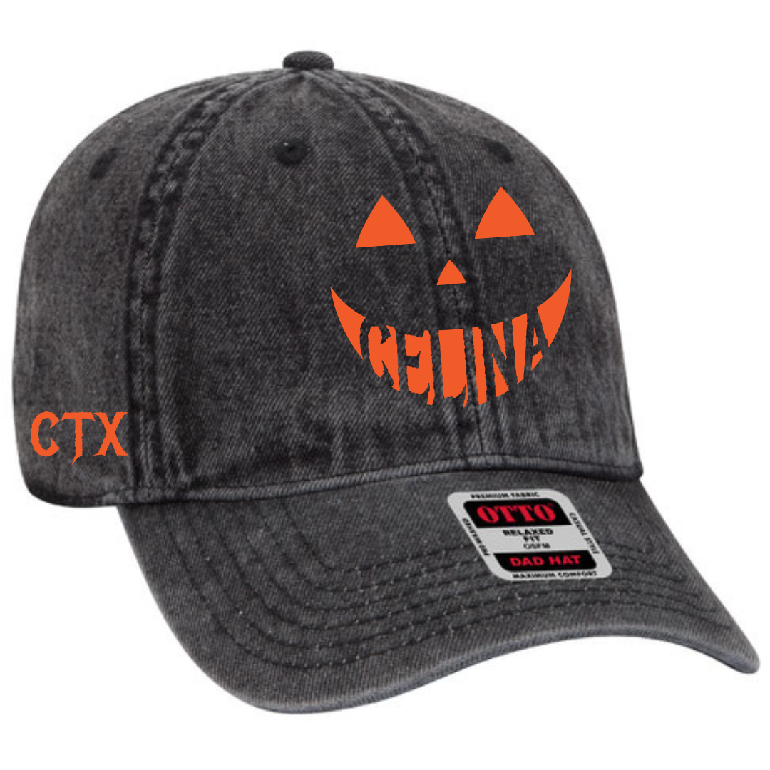 Celina Pumpkin Embroidered Dad Hat