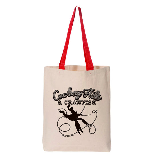 Crawfish and Cowboys Tote Bag