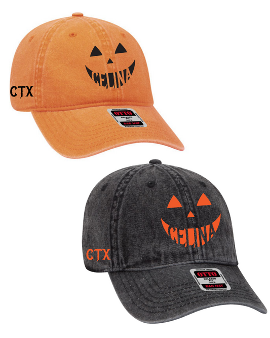 Celina Pumpkin Embroidered Dad Hat